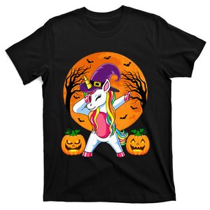 Cute Halloween Witchy Unicorn Halloween T-Shirt