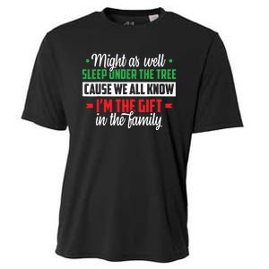 Christmas Humor Women Favorite Person Funny Christmas Cooling Performance Crew T-Shirt