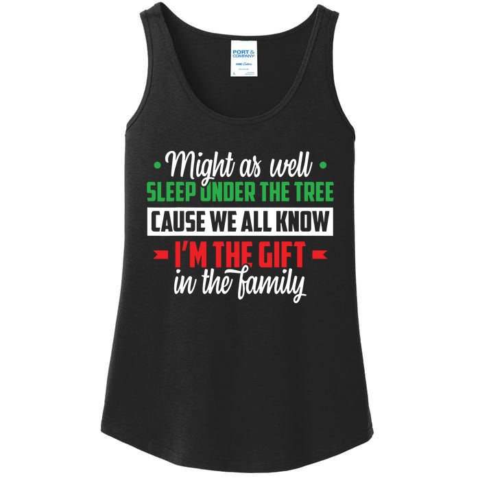 Christmas Humor Women Favorite Person Funny Christmas Ladies Essential Tank