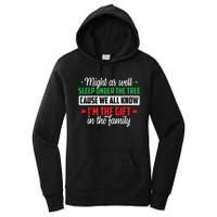 Christmas Humor Women Favorite Person Funny Christmas Women's Pullover Hoodie