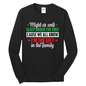 Christmas Humor Women Favorite Person Funny Christmas Tall Long Sleeve T-Shirt