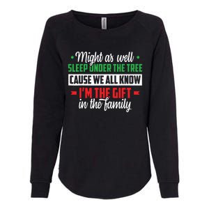 Christmas Humor Women Favorite Person Funny Christmas Womens California Wash Sweatshirt