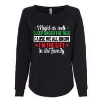 Christmas Humor Women Favorite Person Funny Christmas Womens California Wash Sweatshirt