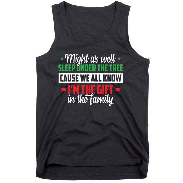 Christmas Humor Women Favorite Person Funny Christmas Tank Top