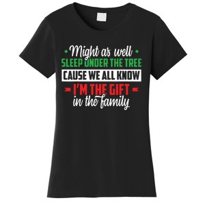 Christmas Humor Women Favorite Person Funny Christmas Women's T-Shirt