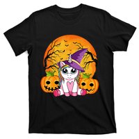 Cute Halloween Witchy Unicorn Halloween T-Shirt