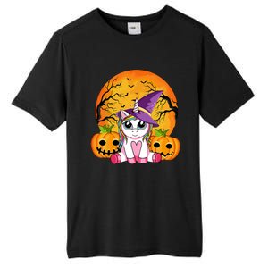 Cute Halloween Witchy Unicorn Halloween Tall Fusion ChromaSoft Performance T-Shirt