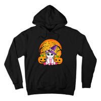 Cute Halloween Witchy Unicorn Halloween Tall Hoodie