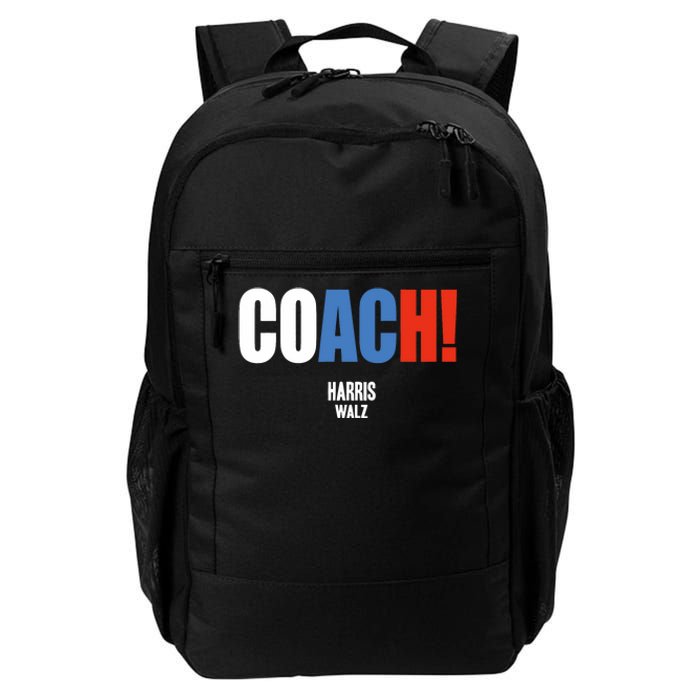 Coach Harris Waltz 2024 Kamala Harris Coach Walz 2024 Coach Daily Commute Backpack