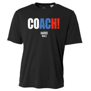 Coach Harris Waltz 2024 Kamala Harris Coach Walz 2024 Cooling Performance Crew T-Shirt