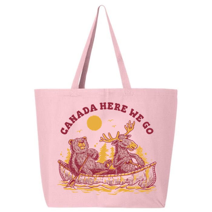 Canada Here We Go Bear And Moose 25L Jumbo Tote