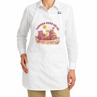 Canada Here We Go Bear And Moose Apron
