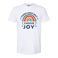 Choose Harris Walz Choose Joy Kamala Harris And Waltz Softstyle CVC T-Shirt