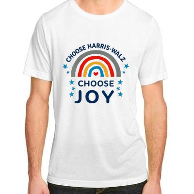 Choose Harris Walz Choose Joy Kamala Harris And Waltz Adult ChromaSoft Performance T-Shirt