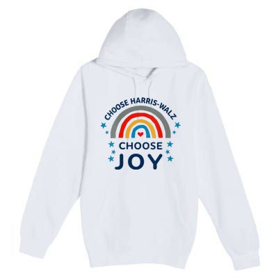 Choose Harris Walz Choose Joy Kamala Harris And Waltz Premium Pullover Hoodie