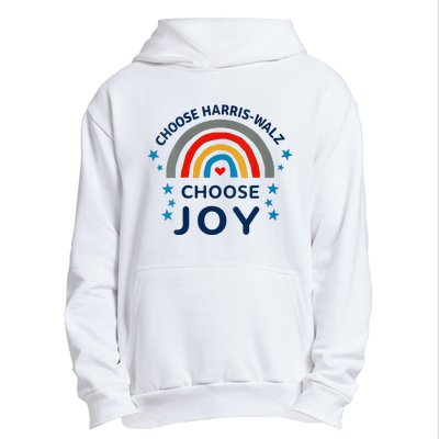 Choose Harris Walz Choose Joy Kamala Harris And Waltz Urban Pullover Hoodie