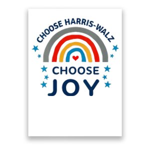 Choose Harris Walz Choose Joy Kamala Harris And Waltz Poster