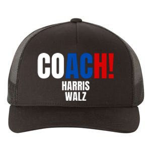 Coach Harris Walz 2024 Kamala Harris Coach Walz 2024 Coach Yupoong Adult 5-Panel Trucker Hat