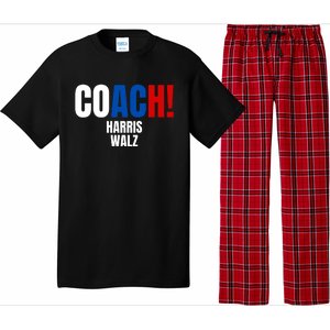 Coach Harris Walz 2024 Kamala Harris Coach Walz 2024 Coach Pajama Set