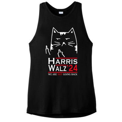 Cat Harris Waltz 2024 Ladies PosiCharge Tri-Blend Wicking Tank