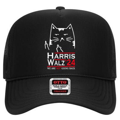 Cat Harris Waltz 2024 High Crown Mesh Back Trucker Hat