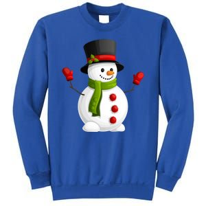 Cute Happy Winter Snowman Sweatshirt