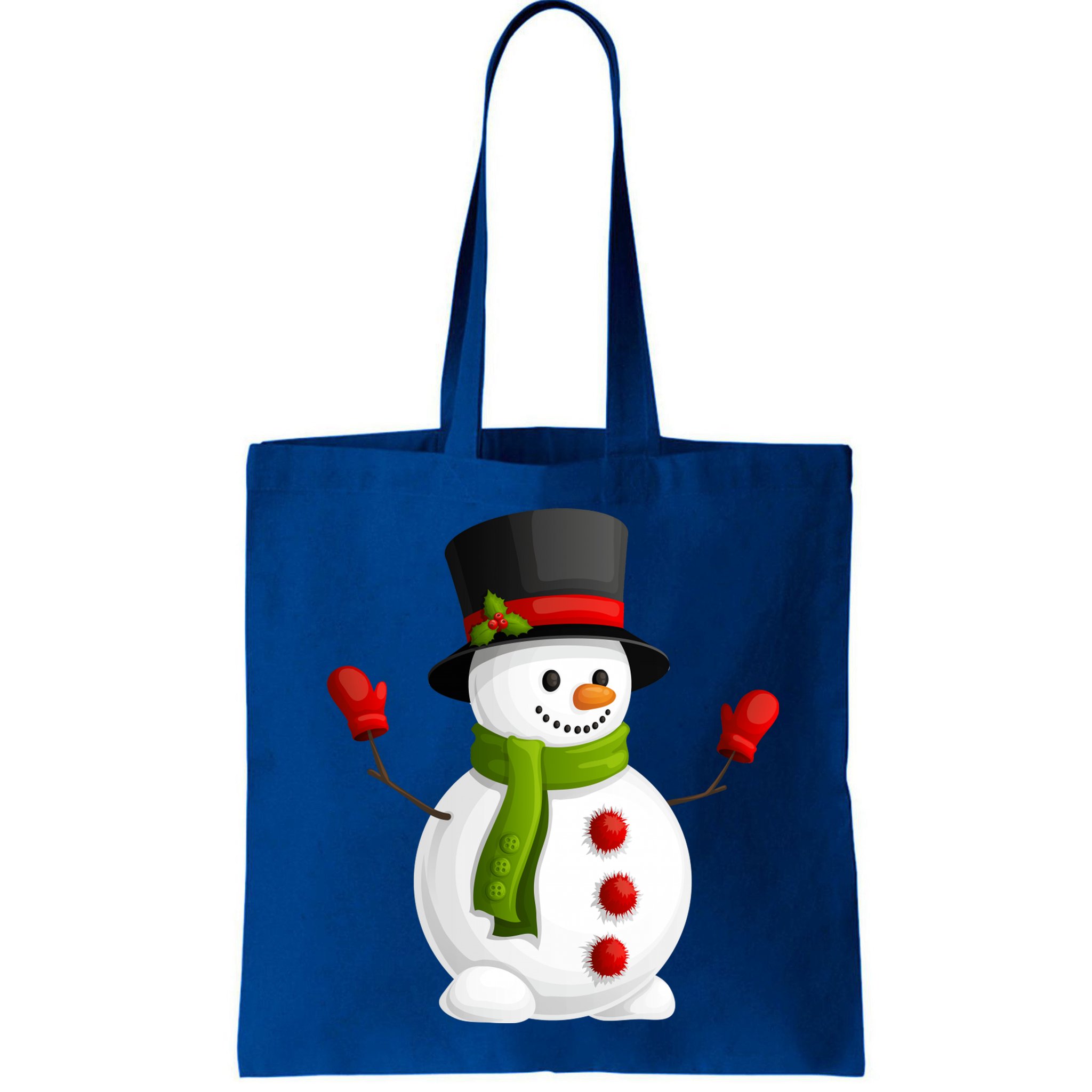 Cute Happy Winter Snowman Bag