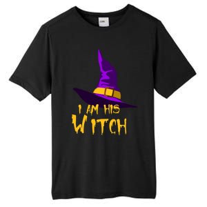 Couples Halloween Witch Ha I Am His Witch Costumes Cool Gift Tall Fusion ChromaSoft Performance T-Shirt