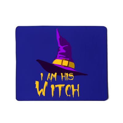 Couples Halloween Witch Ha I Am His Witch Costumes Cool Gift Mousepad