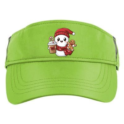 Christmas Holiday Xmas Santa Claus Matching Team Adult Drive Performance Visor