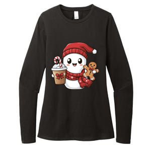 Christmas Holiday Xmas Santa Claus Matching Team Womens CVC Long Sleeve Shirt