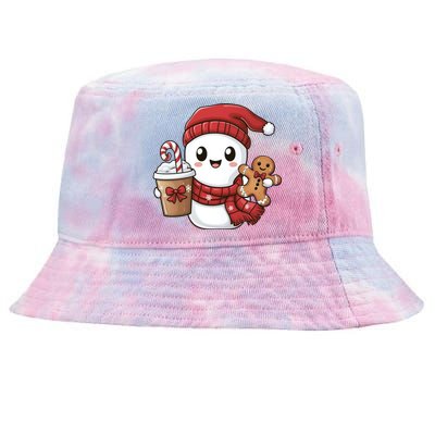 Christmas Holiday Xmas Santa Claus Matching Team Tie-Dyed Bucket Hat