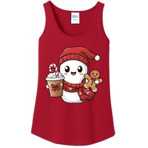 Christmas Holiday Xmas Santa Claus Matching Team Ladies Essential Tank