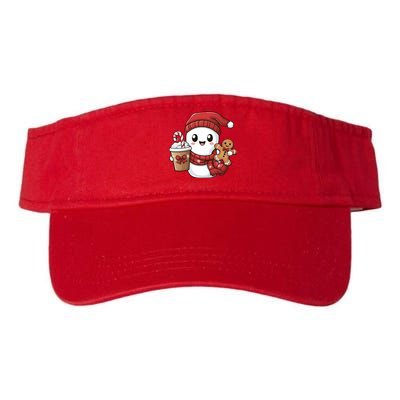 Christmas Holiday Xmas Santa Claus Matching Team Valucap Bio-Washed Visor