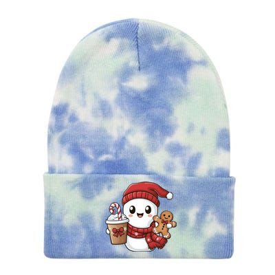 Christmas Holiday Xmas Santa Claus Matching Team Tie Dye 12in Knit Beanie