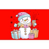 Christmas Holiday Xmas Snowman Matching Team Bumper Sticker