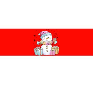 Christmas Holiday Xmas Snowman Matching Team Bumper Sticker