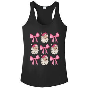 Christmas Holiday Xmas Vacation Coquette Santa Claus Ladies PosiCharge Competitor Racerback Tank