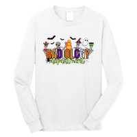 Cute Halloween Xray Tech Radiology Spooky Season Long Sleeve Shirt