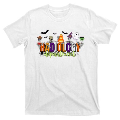 Cute Halloween Xray Tech Radiology Spooky Season T-Shirt