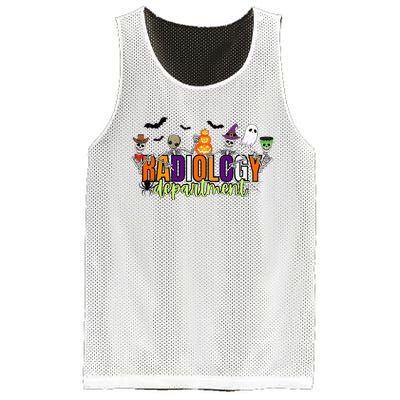 Cute Halloween Xray Tech Radiology Spooky Season Mesh Reversible Basketball Jersey Tank