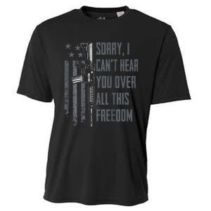 Can't Hear You Over All This Freedom Gun Rights Cooling Performance Crew T-Shirt