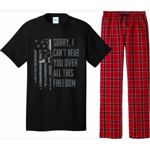 Can't Hear You Over All This Freedom Gun Rights Pajama Set