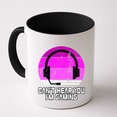 Can't Hear You I'm Gaming Gamer Girl Gift Video Gamer Gift Mug