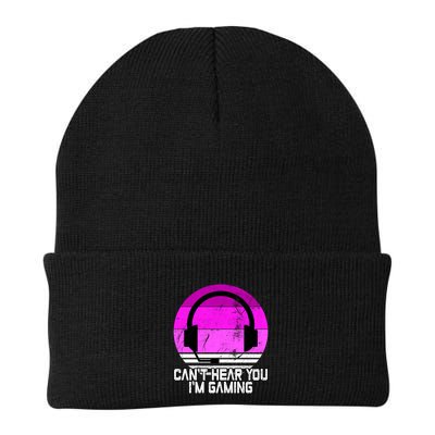 Can't Hear You I'm Gaming Gamer Girl Gift Video Gamer Gift Beanie