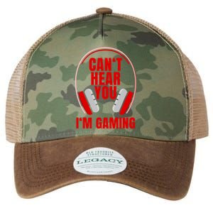 Can't Hear You I'm Gaming Headphones Legacy Tie Dye Trucker Hat