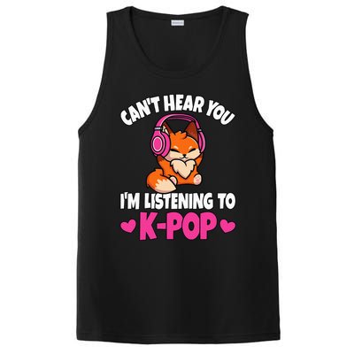 CanT Hear You IM Listening To Kpop Anime Lover Kpop Music PosiCharge Competitor Tank