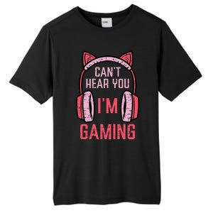 Cant Hear You Im Gaming Video Gamer Tall Fusion ChromaSoft Performance T-Shirt