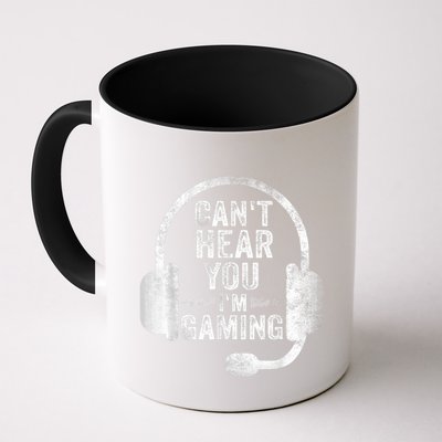 Can't Hear You I'm Gaming Gift Funny Video Gamer Gift Great Gift Mug