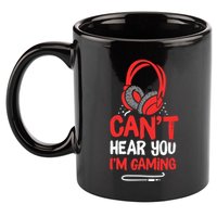 Can't Hear You I'm Gaming Cool Gift 11oz C Handle Ceramic Mug